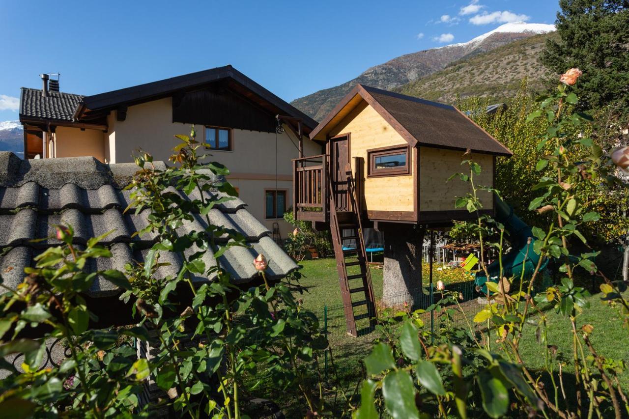 Lo Sherpa Holiday Home Aosta Dış mekan fotoğraf
